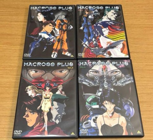 Macross plus anime dvd set - plus,