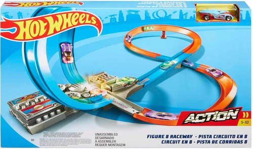 Pista hot wheels - wheels, motorizzata