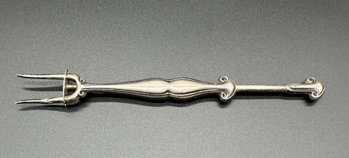 Forchetta uva limone argento - forchetta,