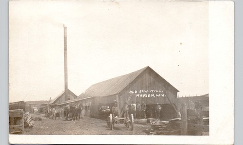 Old sew mill marion c1900 - sew,