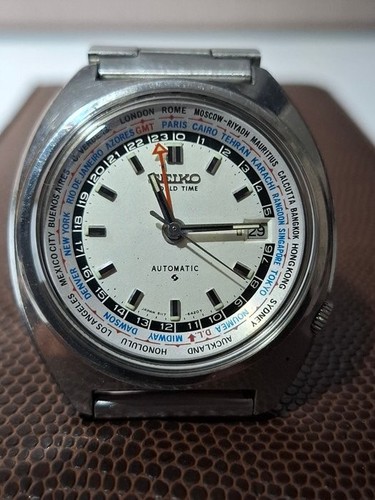 Seiko world time gmt - seiko, 6117-6400