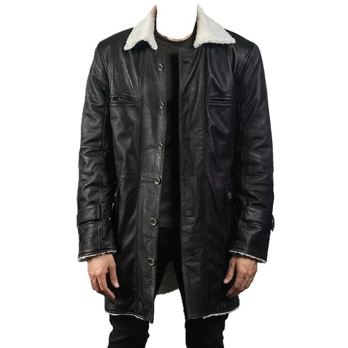 Trench coat uomo nero - , vera