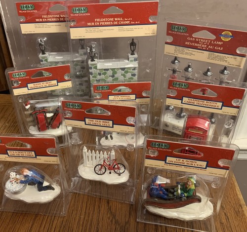 Collezione lemax village lotto - collezione,
