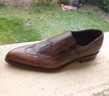 Scarpa Artigianale Uomo Elegante punta Cuoio N.41