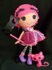 Vintage 2011 Full Size Lalaloopsy BAMBOLA CONFETTI CARNEVALE vestiti scarpe LOTTO MASCHERA ANIMALE