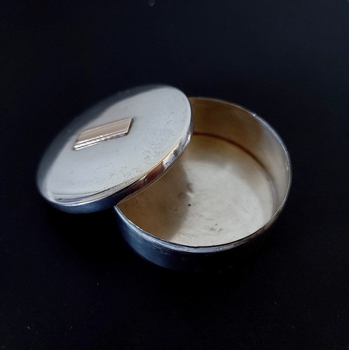 Scatolina portapillole argento - scatolina,