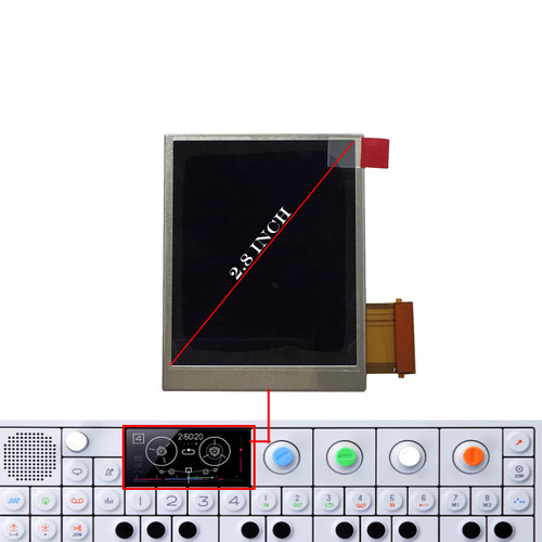 Ricambio display per - 2,8",