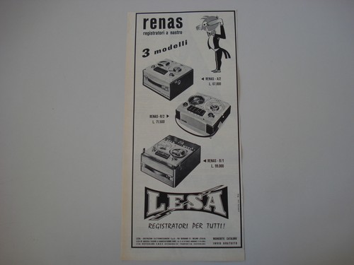 Advertising pubblicità 1963 - pubblicità,