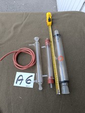 A6) Tre Vecchi Vetri Da Laboratorio Analisi