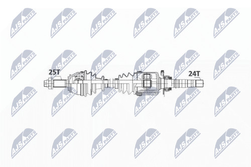 Albero motore nty - motore, npw-ft-017