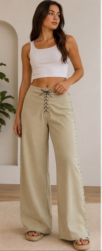 Pantaloni donna coyote beige - pantaloni,