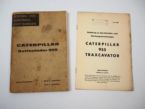 Cat caterpillar 955 - cat,