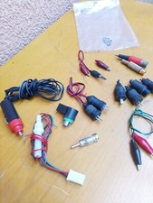  Componenti Radio  Elettronici,spine Audio ,Auto , Altoparlanti Din Vintage 