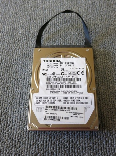 Toshiba mk1252gsx hdd2h04 120 - toshiba,