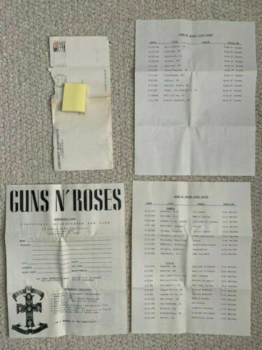 Guns roses vintage - fan, club