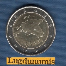 Estonie 2011 2 Euro SUP SPL