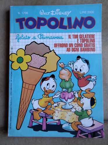 Topolino 1795 del - topolino,