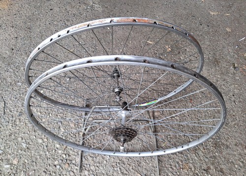 Coppia ruote bici corsa - coppia,