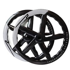 Set ruote 5 razze 700C fibra di carbonio triathlon pista fixie bici V/freno a disco  