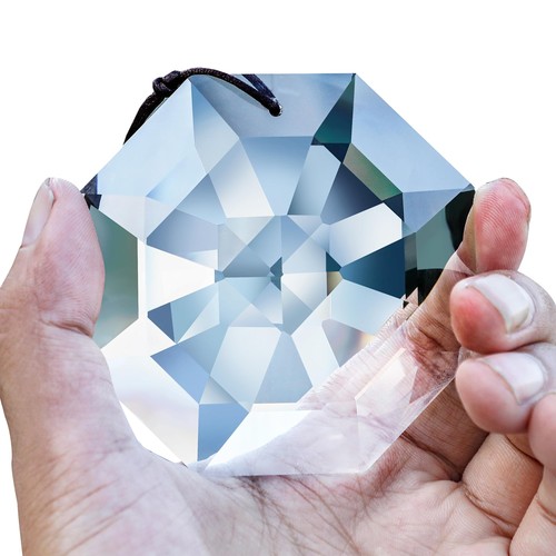 Hdcrystalgifts grande prisma - grande,