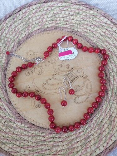Collana orecchini vero - collana, +