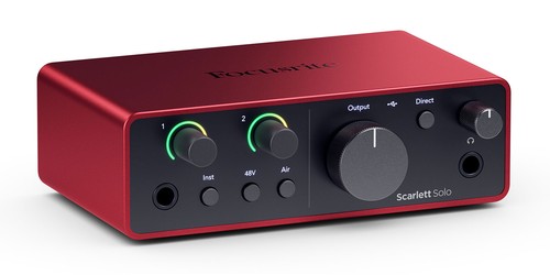 Focusrite scarlett solo - focusrite, 4a