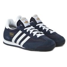 Scarpe da ginnastica Adidas dragon Originals UK taglia 8 - 12 G50919 NAVY/BIANCO/METGOLD