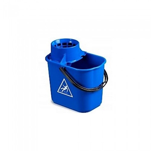 Secchio plastica blu - in,