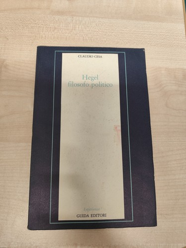 Libro hegel filosofo politico - libro,