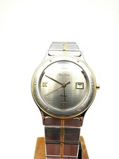PAUL PICOT KUDOS OROLOGIO UOMO ACCIAIO ORO QUARZO SWISS MADE VINTAGE