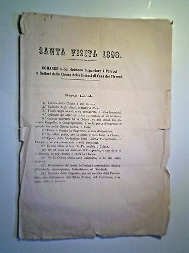 Pieghevole santa visita 1890 - pieghevole,