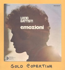 SOLO COPERTINA - 7" - LUCIO BATTISTI - Emozioni - EX ITA
