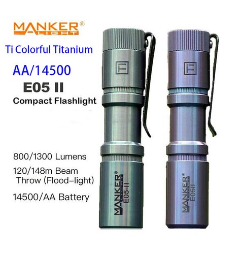 Mankerlight e05 torcia edc - mankerlight, ii