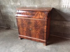 Elegante Toeletta Luigi Filippo in Noce - Restaurata (in corso d'opera)