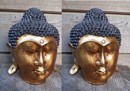 Set cm testa di buddha - -,
