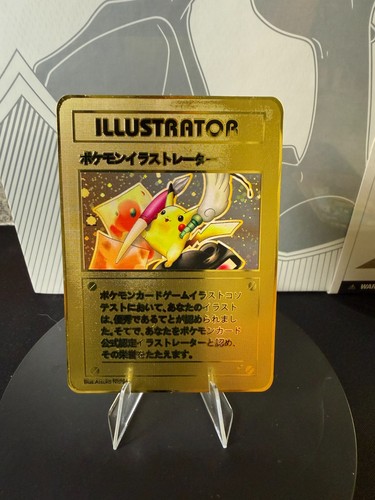 Pikachu illustrator carta - illustrator,