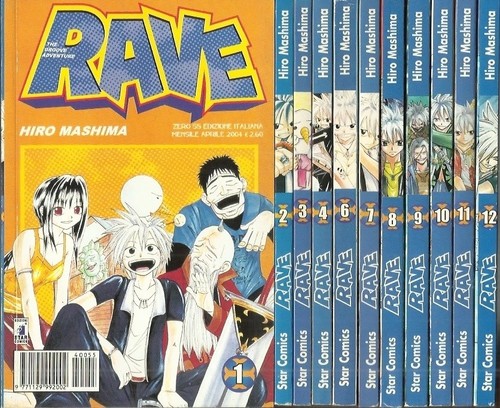 Sequenza rave 12 star - rave, (star