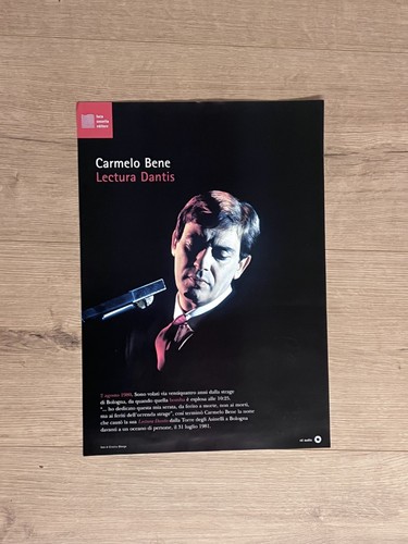 Carmelo bene lectura - bene:,
