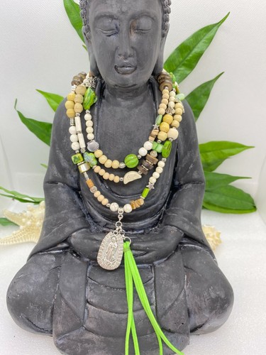 Collana lunga hippie boho