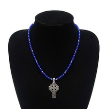 Collana zaffiro argento - collana,