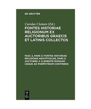 Fontes historiae religionis