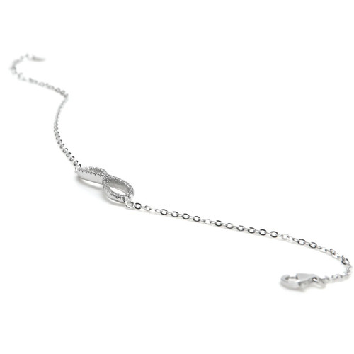 Bracciale argento infinito - argento,