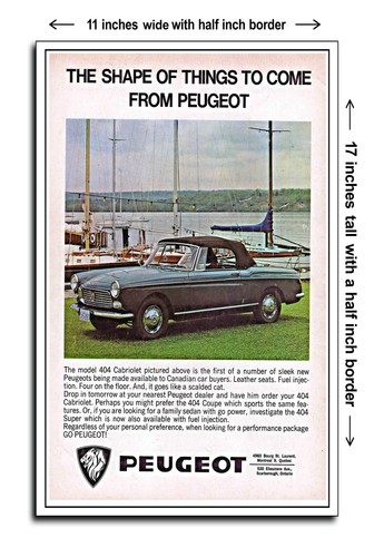 Poster peugeot 404 - poster,