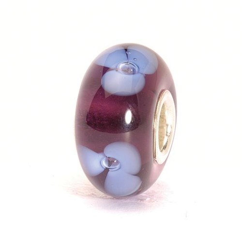 Moda trollbeads fiore viola - fiore,