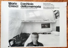 Poster MARIO CRESCI L'archivio