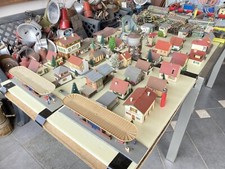 Trenino usato vintage casette rotaie alberi Ferrovia Treno Pista Modellino