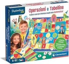 Sapientino più Matematica Divertente Gioco istruttivo per Bambini dai 6 Anni