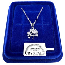 Collana Albero pl. oro Bianco