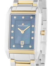 Jacques Lemans 1-2158P Torino Orologio quadrato Donna 23mm 5ATM