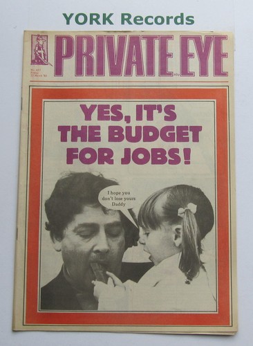 Private eye magazine - eye,